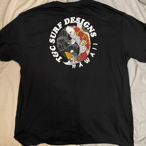 Black Graphic Tee by